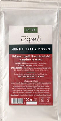 HENNE EXTRA ROSSO 100G - Farmadillo