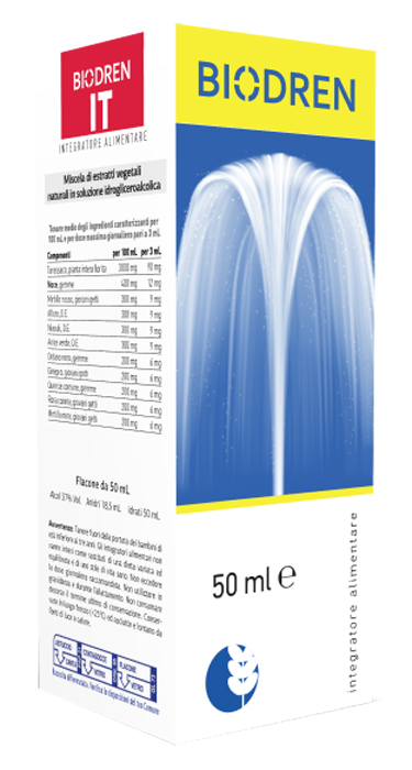 BIODREN IT SOLUZIONE IDROALCOLICA 50 ML - Farmadillo