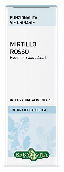 MIRTILLO ROSSO FOGLIE SOLUZIONE IDROALCOLICA 50 ML EBV - Farmadillo
