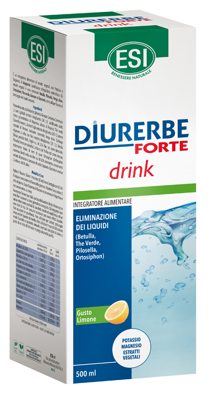 ESI DIURERBE FORTE DRINK LIMONE 500 ML - Farmadillo