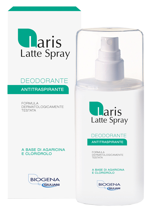 LARIS LATTE SPRAY DEODORANTE ANTITRASPIRANTE 100 ML - Farmadillo
