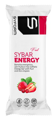 SYBAR ENERGY FRUIT BARRETTA FRAGOLA 40 G - Farmadillo