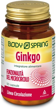 BODY SPRING GINKGO BILOBA 50 CAPSULE - Farmadillo