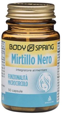 BODY SPRING MIRTILLO NERO 50 CAPSULE - Farmadillo