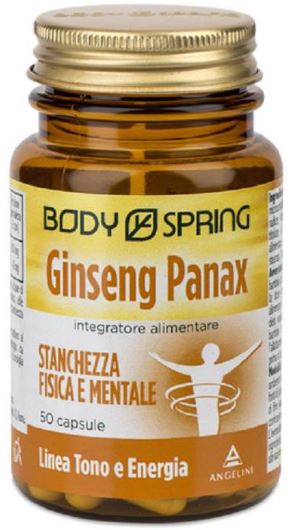BODY SPRING GINSENG 50 CAPSULE - Farmadillo