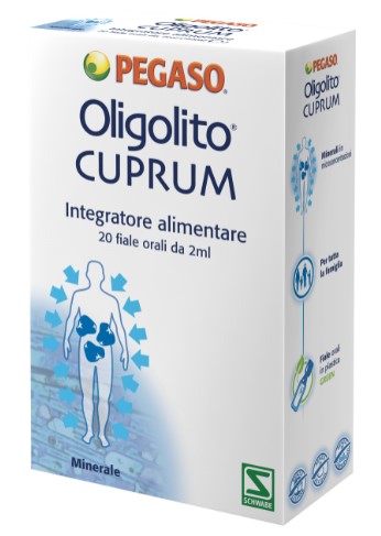 OLIGOLITO CUPRUM 20 FIALE 2 ML - Farmadillo