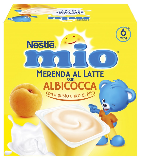 MIO MERENDA ALBICOCCA 4 X 100 G - Farmadillo