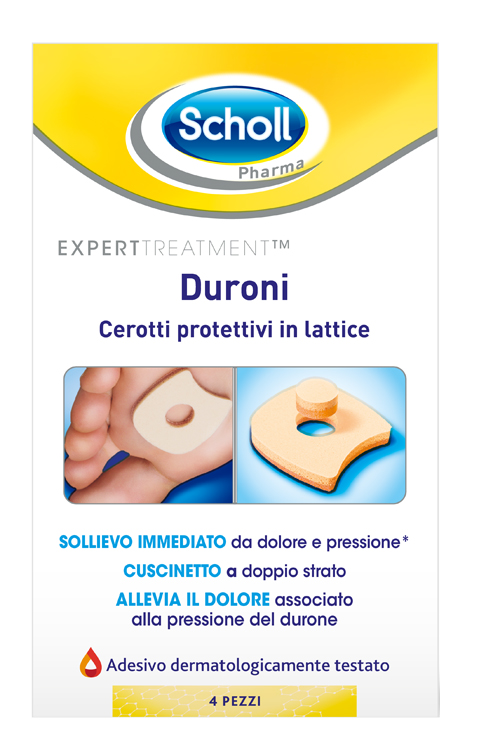 CEROTTO PROTETTIVO PER DURONI SCHOLL IN LATTICE 4 PEZZI - Farmadillo