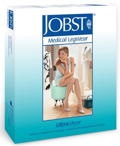 CALZA COMPRESSIVA JOBST ULTRASHEER 15-20MMHG COLLANT ELAST APPL NOIR4 ARTICOLO 751150000900 - Farmadillo