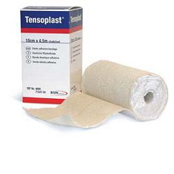 BENDA ELASTICA AUTOADESIVA TENSOPLAST CON OSSIDO DI ZINCO 4,5X500CM - Farmadillo
