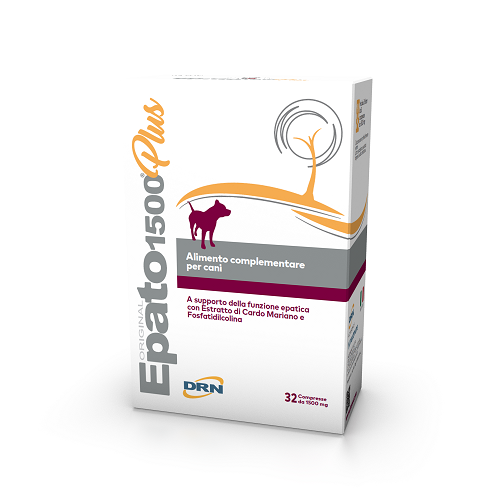 EPATO 1500 PLUS 32 COMPRESSE CANE - Farmadillo