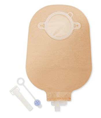 SACCA PER UROSTOMIA DANSAC NOVA 2 ANATOMICA TRASPARENTE MIDI CON RUBINETTO DI CHIUSURA DI SICUREZZA 55MM 10 PEZZI + 1 ADATTATORE E 10 TAPPINI ESTERNI - Farmadillo
