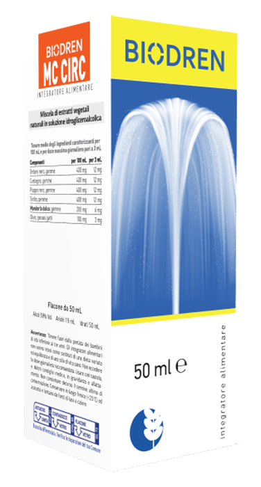 BIODREN MC CIRC SOLUZIONE IDROALCOLICA 50 ML - Farmadillo