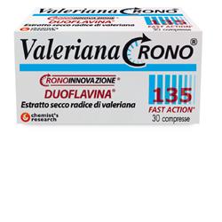 VALERIANA CRONO 135 CON DUOFLAVINA FAST ACTION 30 COMPRESSE - Farmadillo