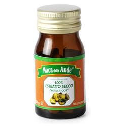 MACA DELLE ANDE ESTRATTO SECCO TITOLATO 0,6% 60 COMPRESSE NATURINCAS - Farmadillo