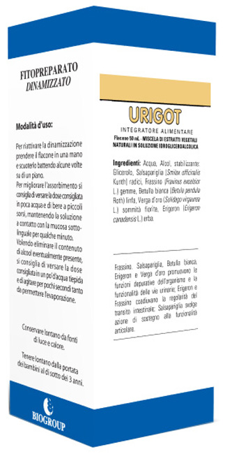 URIGOT 50 ML SOLUZIONE IDROALCOLICA - Farmadillo