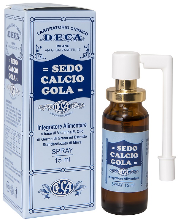 SEDO CALCIO GOLA SPRAY 15 ML - Farmadillo