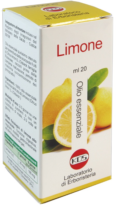 LIMONE OLIO ESSENZIALE 20 ML - Farmadillo