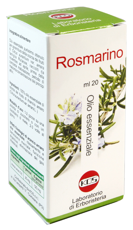 ROSMARINO OLIO ESSENZIALE 20 ML - Farmadillo