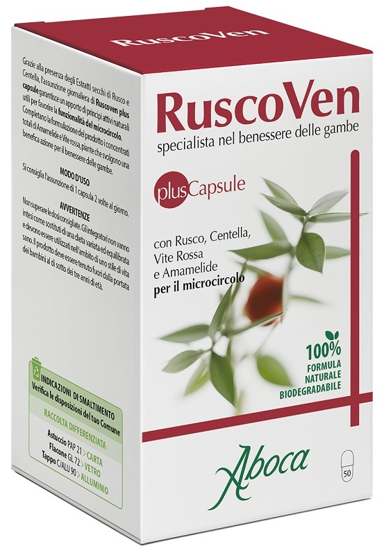 RUSCOVEN PLUS 50 CAPSULE - Farmadillo