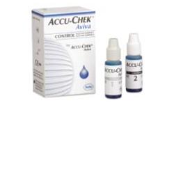 SOLUZIONE DI CONTROLLO PER TEST GLICEMIA ACCUCHEK AVIVA CONTROL SOL - Farmadillo