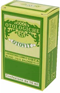 OTOVIT GOCCE OTOLOGICHE 15 ML - Farmadillo