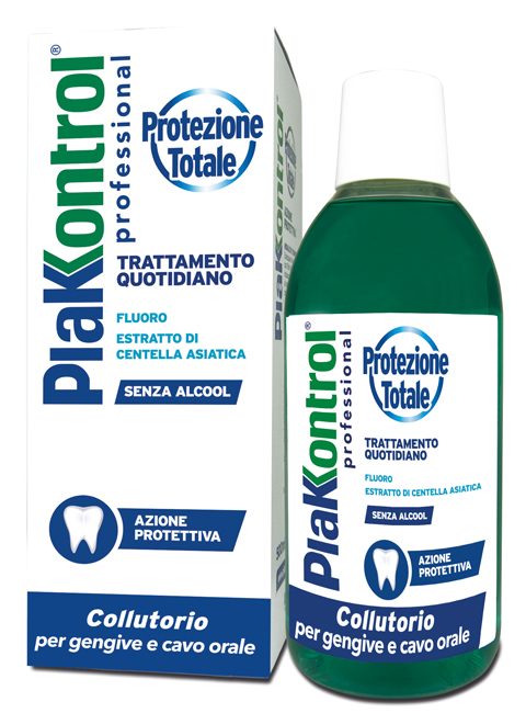 PLAKKONTROL PROTEZIONE TOTALE COLLUTORIO 500 ML - Farmadillo