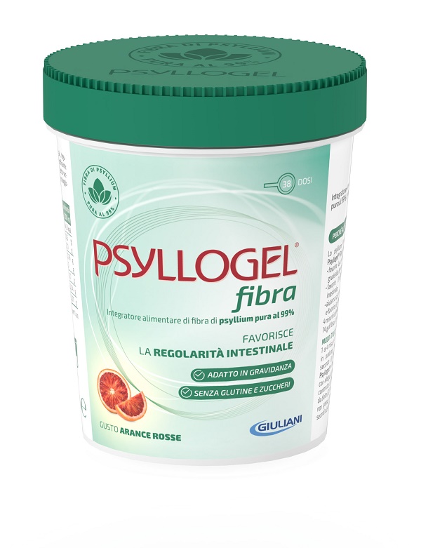 PSYLLOGEL FIBRA ARANCE ROSSE VASO 170 G - Farmadillo