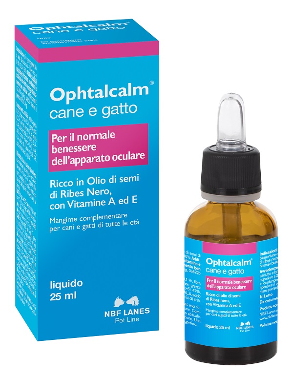 OPHTALCALM GOCCE OLIO 25 ML CON CONTAGOCCE - Farmadillo