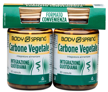 BODY SPRING BIPACK OS CARBONE VEGETALE 50CPS - Farmadillo