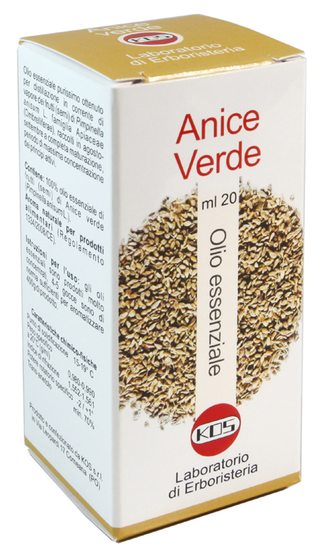 ANICE VERDE OLIO ESSENZIALE GOCCE 20 ML - Farmadillo