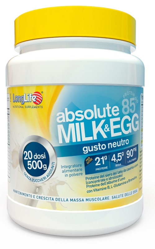 LONGLIFE ABSOLUTE MILK&EGG 500 G - Farmadillo