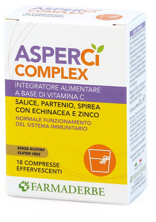 ASPER CI COMPLEX 18 COMPRESSE EFFERVESCENTI - Farmadillo