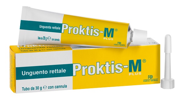 UNGUENTO RETTALE PROKTIS/M PLUS 30G CON CANNULA - Farmadillo