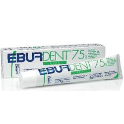 EBURDENT 75RDA PLUS DENTIFRICIO AD ABRASIVITA' CONTROLLATA PER DENTI E GENGIVE SANE 75 ML - Farmadillo