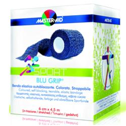 BENDA ELASTICA AUTOBLOCCANTE MASTER-AID BLUGRIP 6X4,5 - Farmadillo