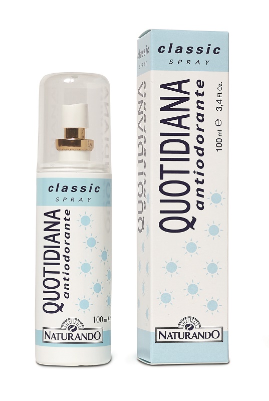 QUOTIDIANA ANTIODORANTE SPRAY CLASSIC 100 ML - Farmadillo