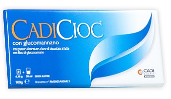 CADICIOC TAVOLETTA LATTE CON GLUCOMANNANO 100 G - Farmadillo