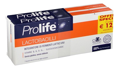 PROLIFE LACTOBACILLI DUE CONFEZIONI DA 7 FLACONCINI DA 8 ML - Farmadillo