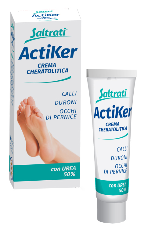 SALTRATI ACTIKER CREMA CHERATOLICA PER CALLI DURONI E OCCHI DI PERNICE 100 ML - Farmadillo