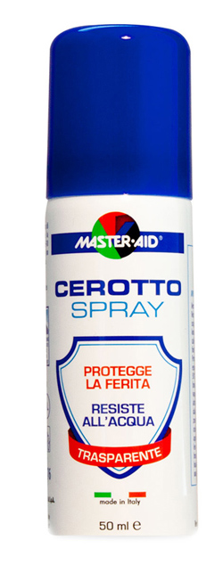 CEROTTO SPRAY MASTER-AID FLACONE 50ML CIRCA 80 APPLICAZIONI - Farmadillo