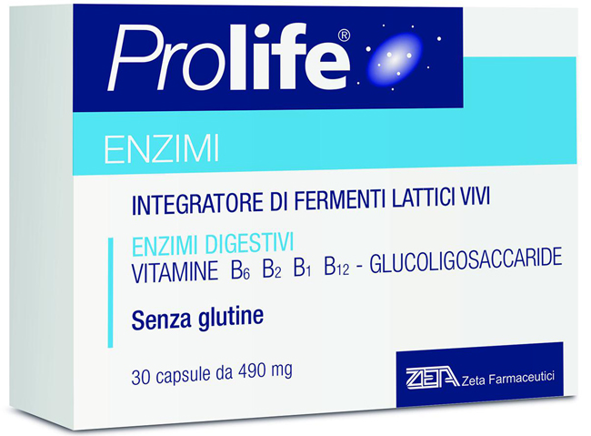 PROLIFE ENZIMI 30 CAPSULE - Farmadillo