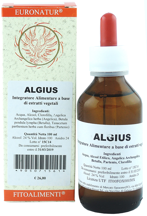 ALGIUS GOCCE, FLACONE DA 100ML - Farmadillo