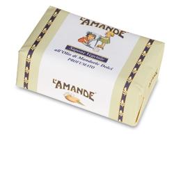 L'AMANDE MARSEILLE SAPONE VEGETALE OLIO MANDORLE DOLCI 200 G - Farmadillo