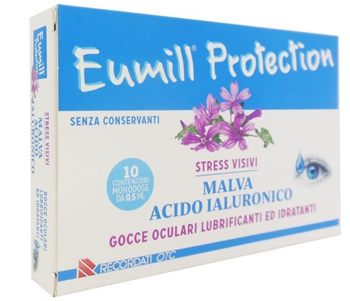 EUMILL PROTECTION GOCCE OCULARI 10 FLACONCINI MONODOSE 0,5 ML - Farmadillo