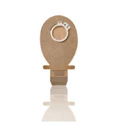 SACCA PER ILEOSTOMIA SISTEMA A 2 PEZZI SENSURA CLICK APERTA RICOPERTA IN TNT FORO 40MM CAPACITA' 650ML 30 PEZZI - Farmadillo
