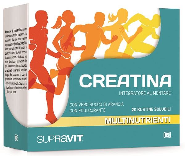 SUPRAVIT CREATINA GRANULATO 20 BUSTINE - Farmadillo