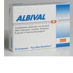 ALBIVAL PROBIOTICO 24 COMPRESSE - Farmadillo