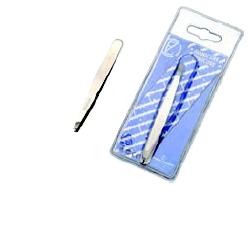 PINZETTA DEPILATORIA INOX PUNTA OBLIQUA - Farmadillo