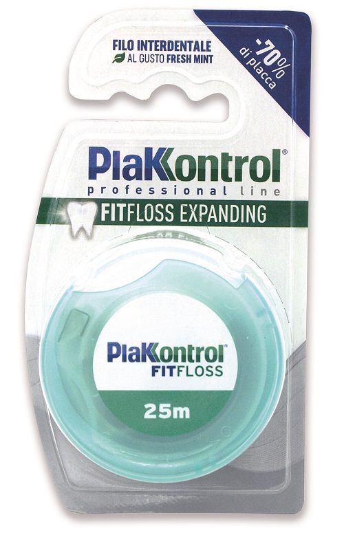 PLAKKONTROL FIT FLOSS FILO 25 M - Farmadillo
